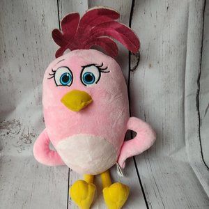 Angry Birds Pink Stella plush 14" long